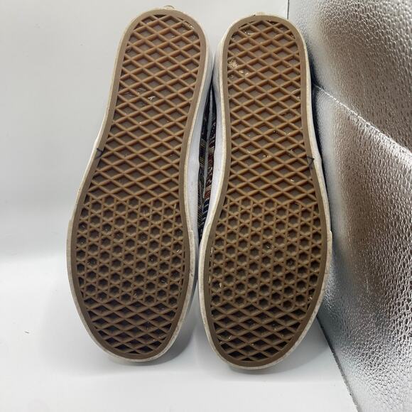 Vans Sample Sneakers women’s 11 Rare Tapestry Jacquard Woven lace Casual Shoes - Picture 8 of 8